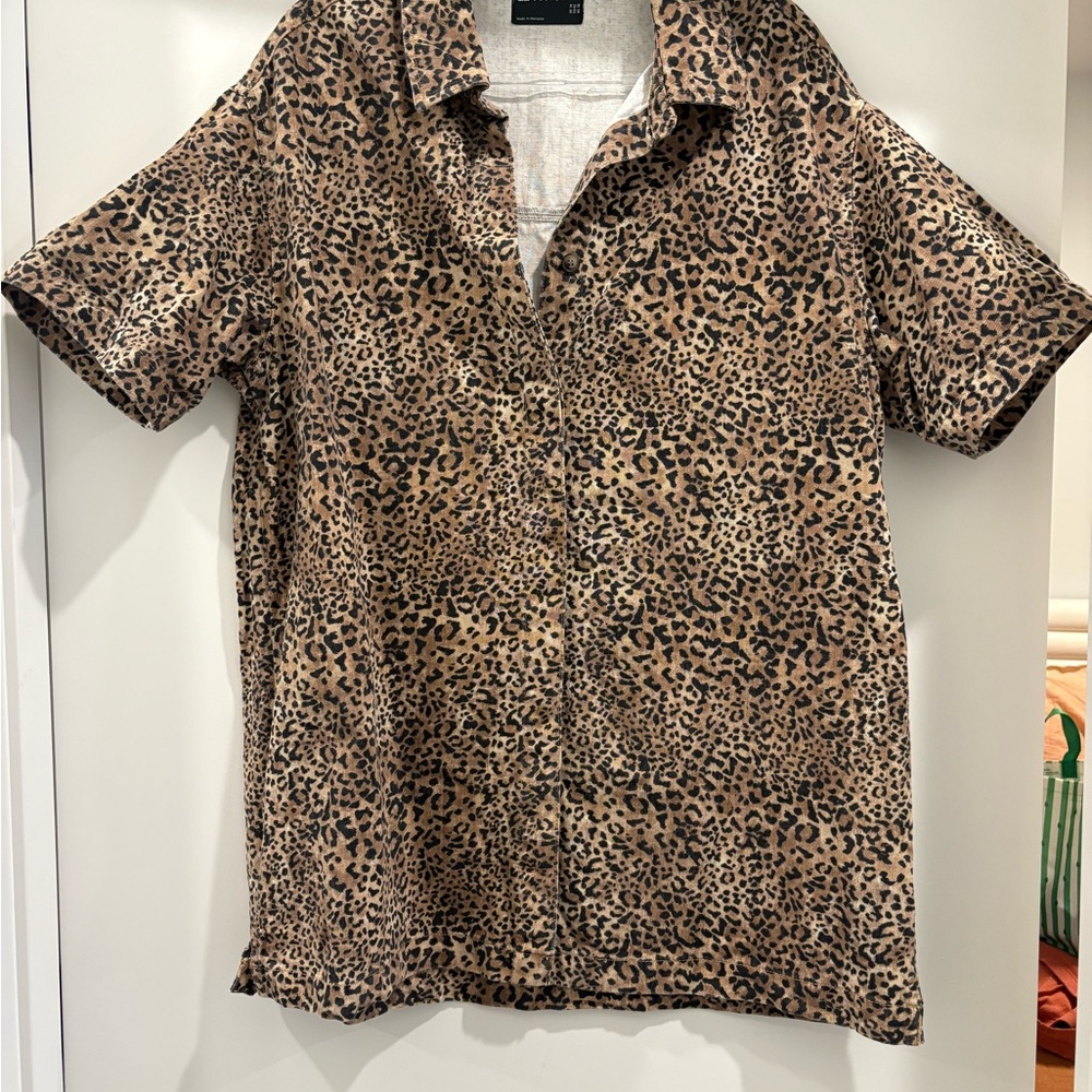 ASOS Leopard Print Men's Shirt